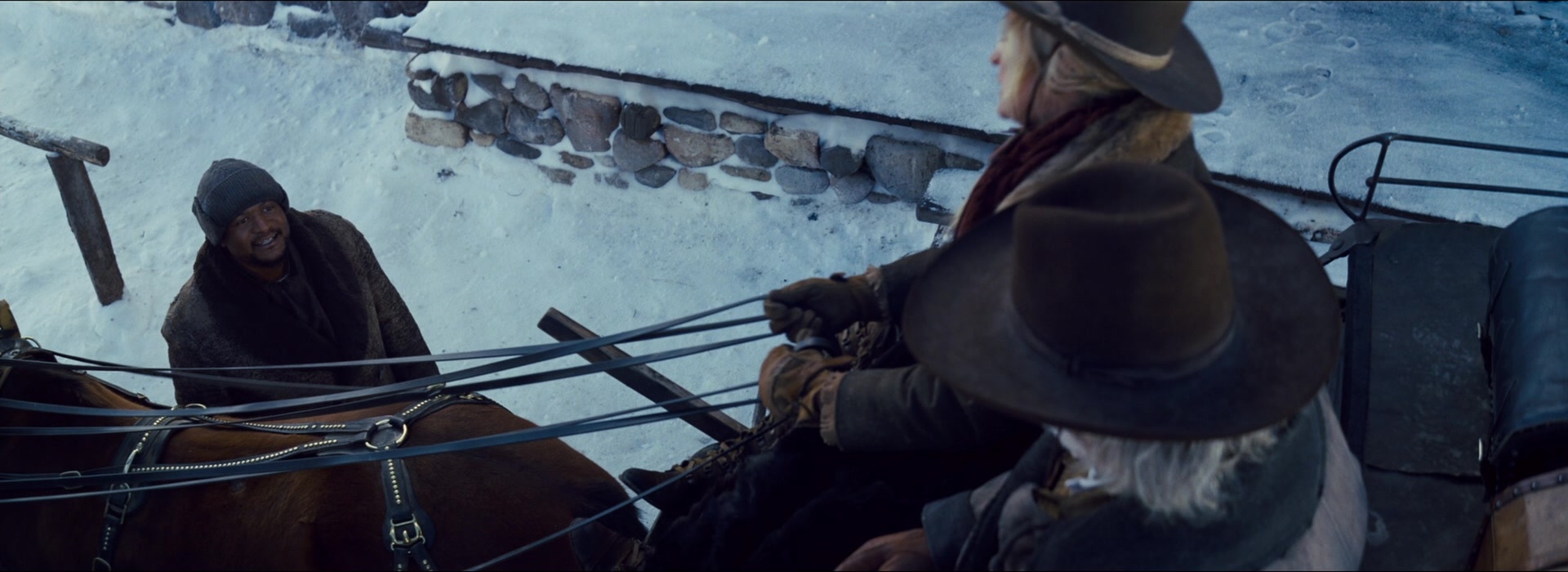 The Hateful Eight (2015), unknown, 2.74:1 — film still