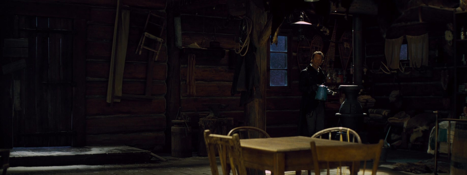 The Hateful Eight (2015), wide, 2.66:1 — film still