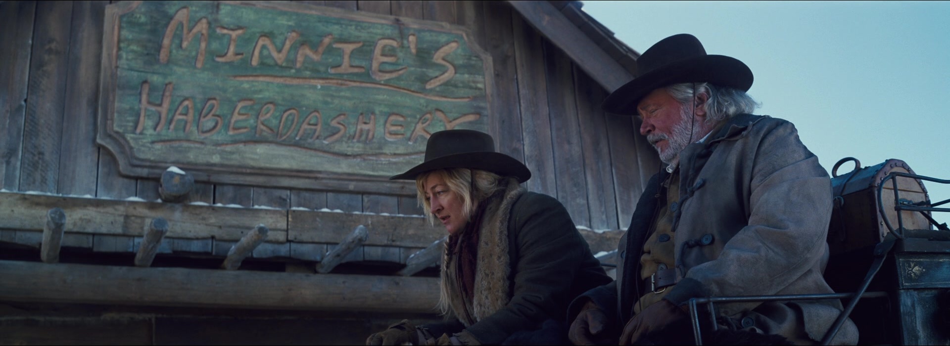 The Hateful Eight (2015), wide, 2.74:1 — film still