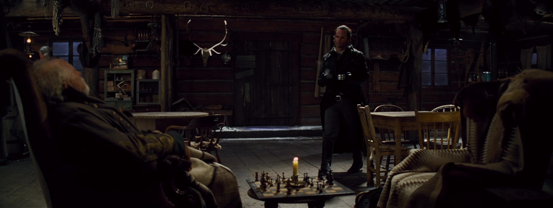 The Hateful Eight (2015), wide, 2.66:1 — film still