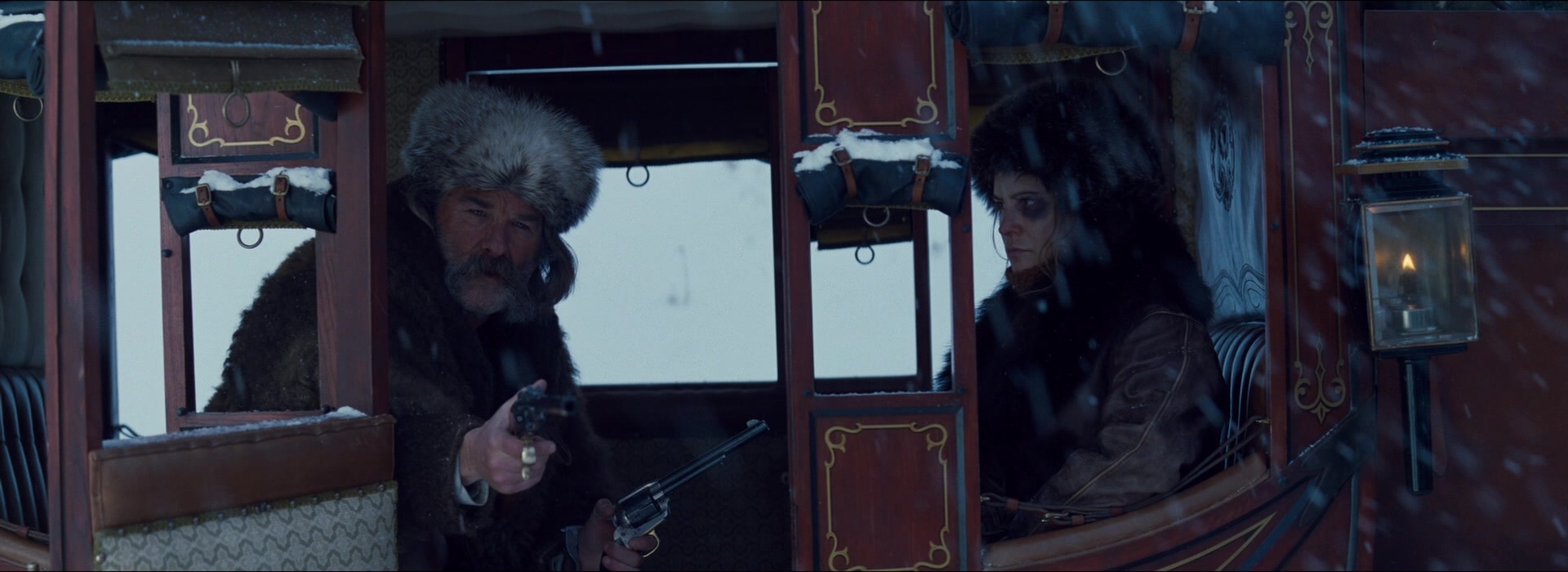 The Hateful Eight (2015), wide, 2.74:1 — film still
