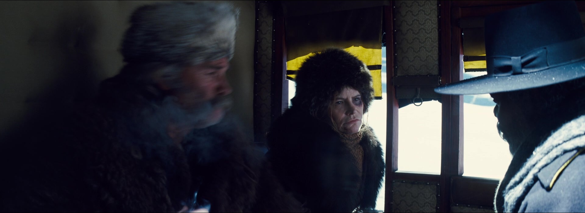 The Hateful Eight (2015), wide, 2.74:1 — film still