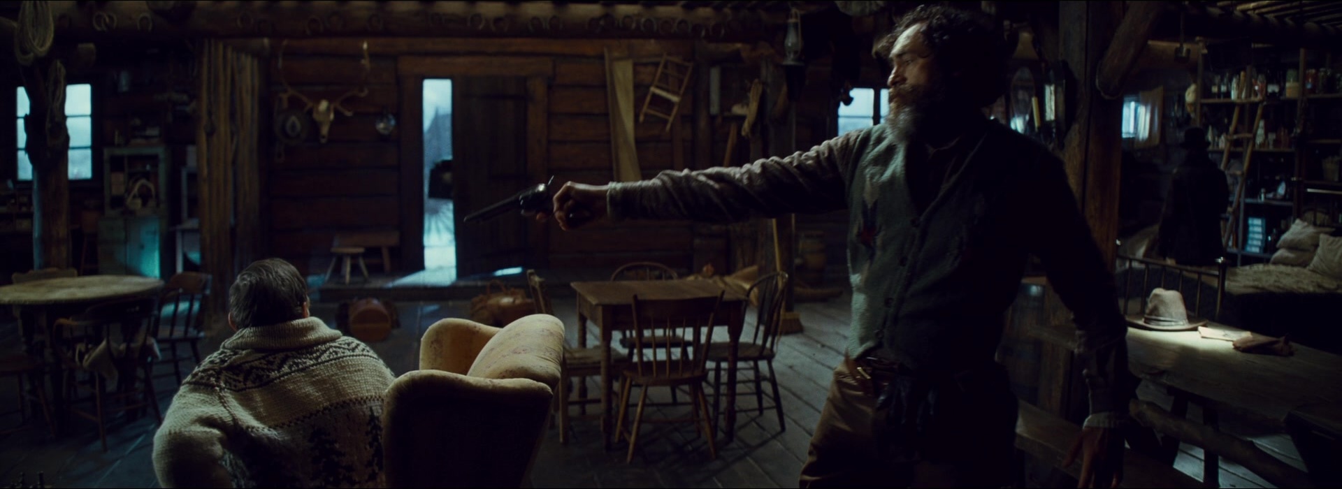 The Hateful Eight (2015), wide, 2.74:1 — film still