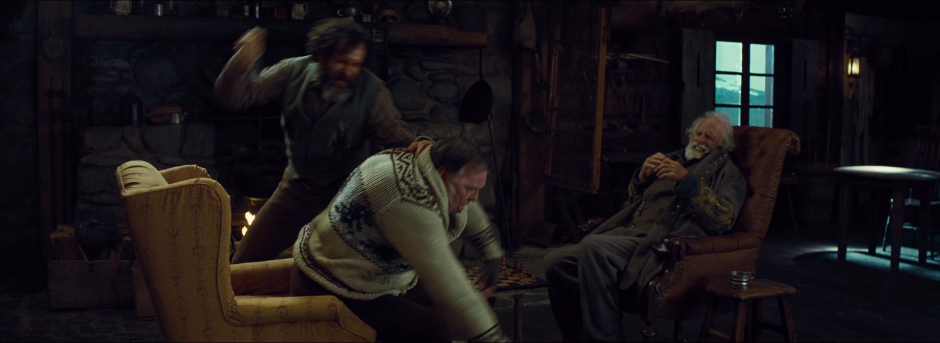 The Hateful Eight (2015), wide, 2.74:1 — film still