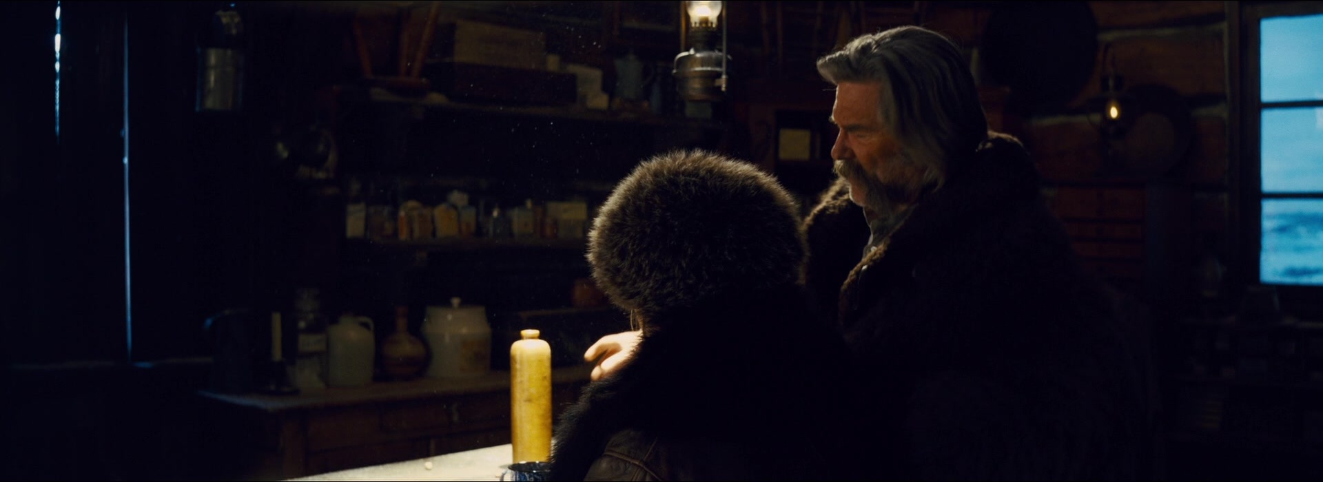 The Hateful Eight (2015), wide, 2.74:1 — film still