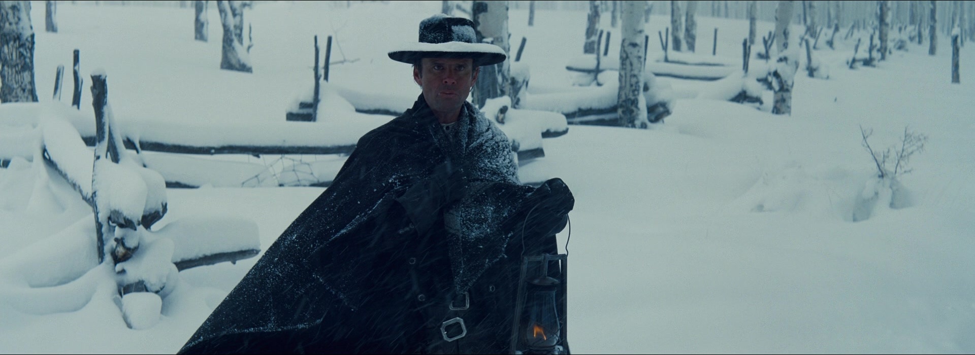 The Hateful Eight (2015), wide, 2.74:1 — film still