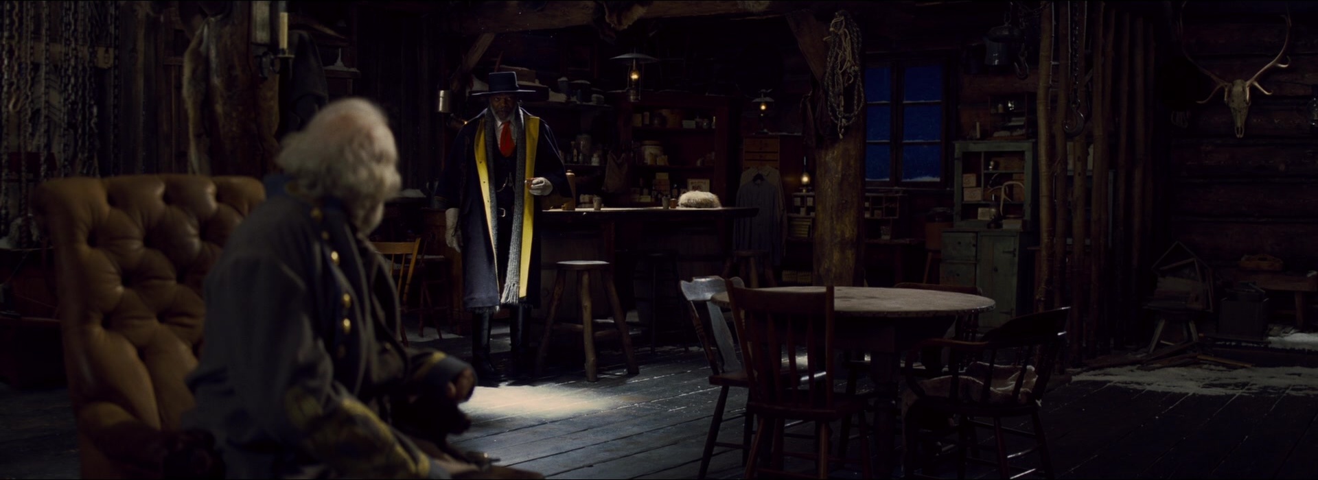 The Hateful Eight (2015), wide, 2.74:1 — film still