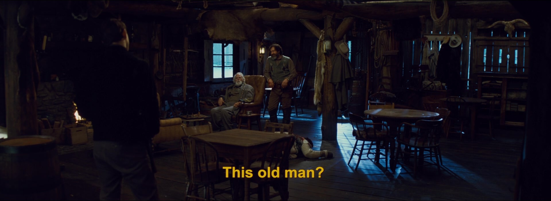 The Hateful Eight (2015), wide, 2.74:1 — film still