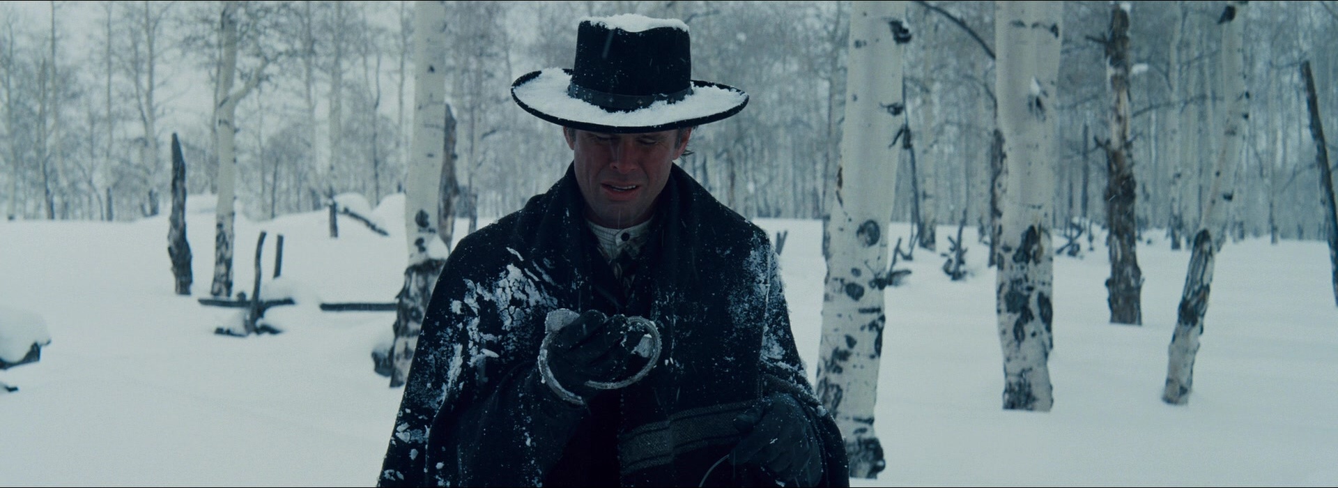 The Hateful Eight (2015), wide, 2.74:1 — film still