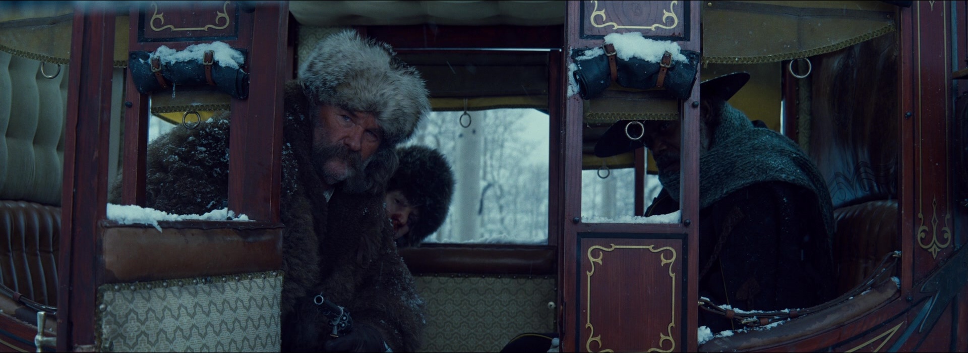The Hateful Eight (2015), wide, 2.74:1 — film still