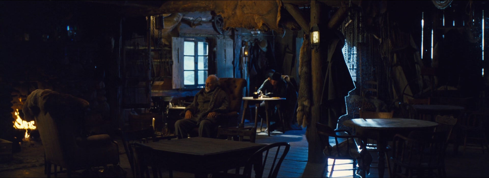 The Hateful Eight (2015), wide, 2.74:1 — film still