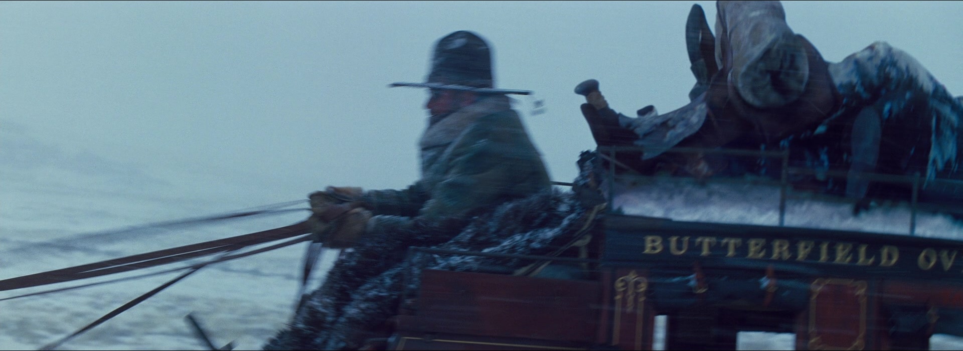 The Hateful Eight (2015), wide, 2.74:1 — film still