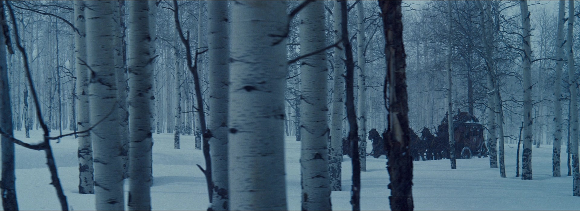 The Hateful Eight (2015), wide, 2.74:1 — film still