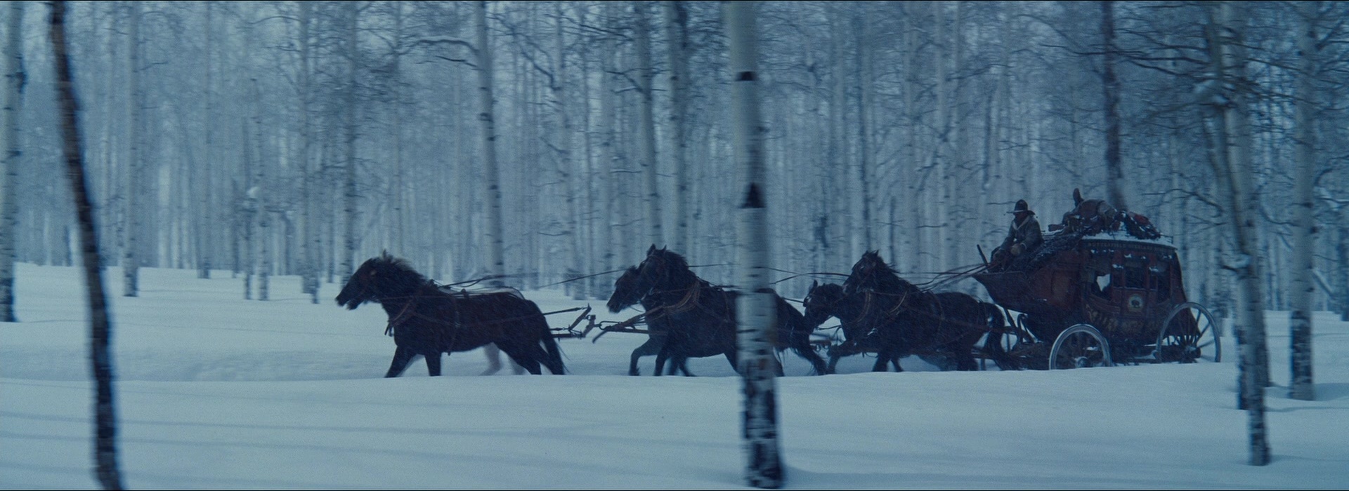 The Hateful Eight (2015), wide, 2.74:1 — film still