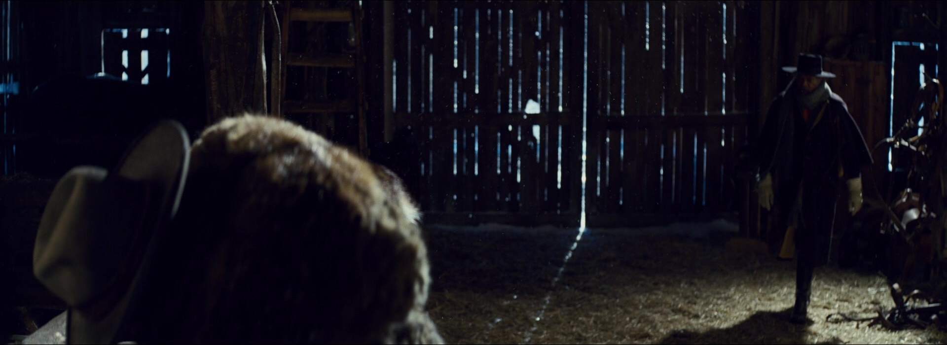 The Hateful Eight (2015), wide, 2.74:1 — film still