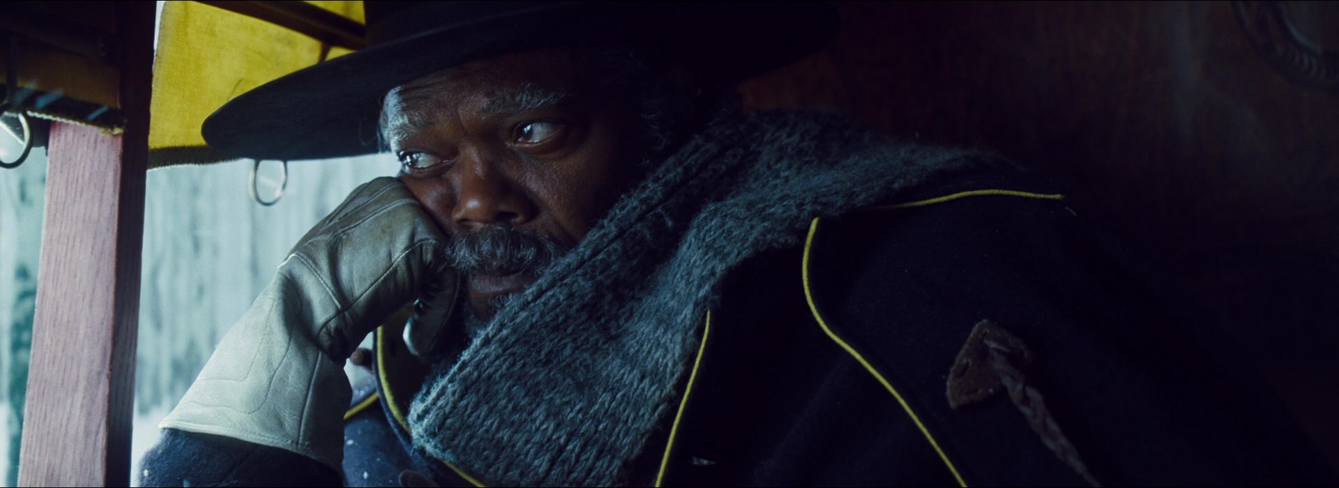 The Hateful Eight (2015), wide, 2.74:1 — film still