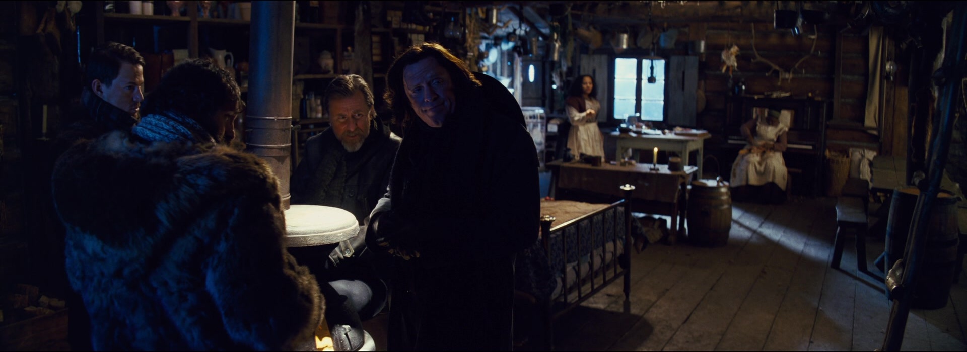 The Hateful Eight (2015), wide, 2.74:1 — film still