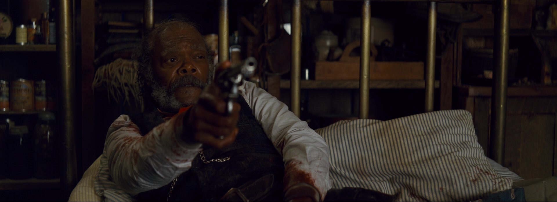 The Hateful Eight (2015), wide, 2.75:1 — film still