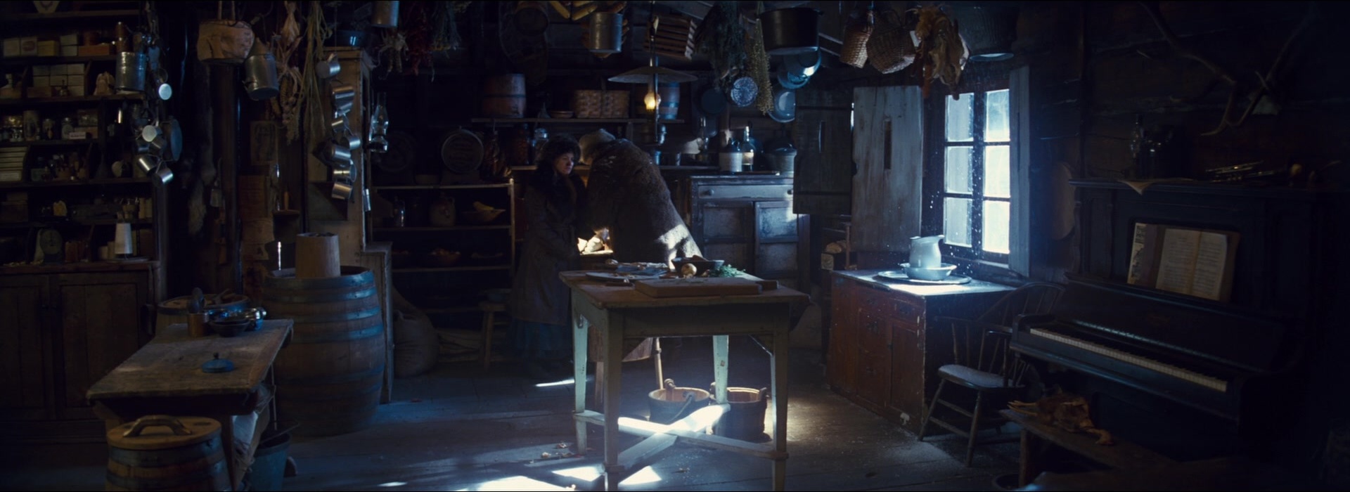 The Hateful Eight (2015), wide, 2.74:1 — film still