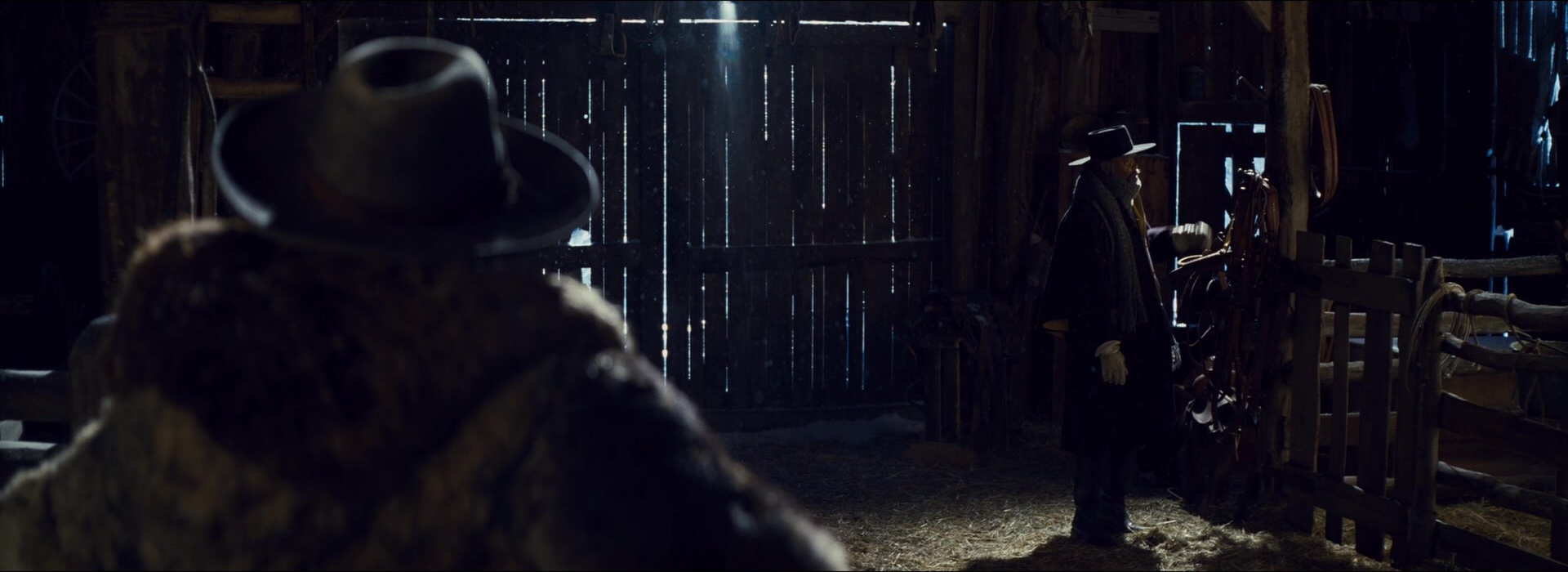 The Hateful Eight (2015), wide, 2.74:1 — film still