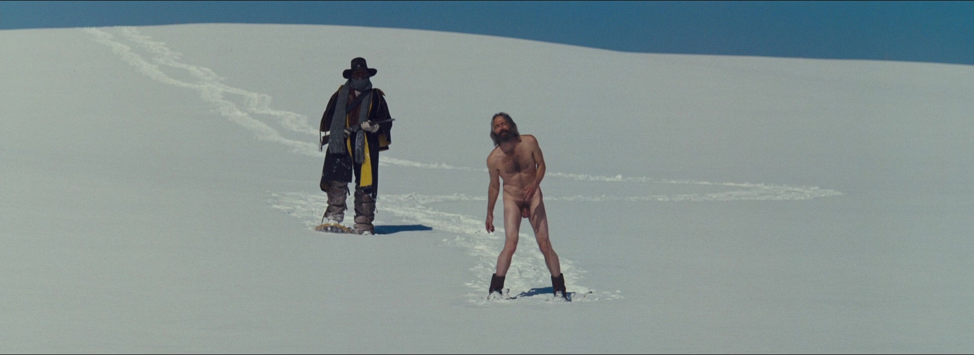 The Hateful Eight (2015), wide, 2.74:1 — film still