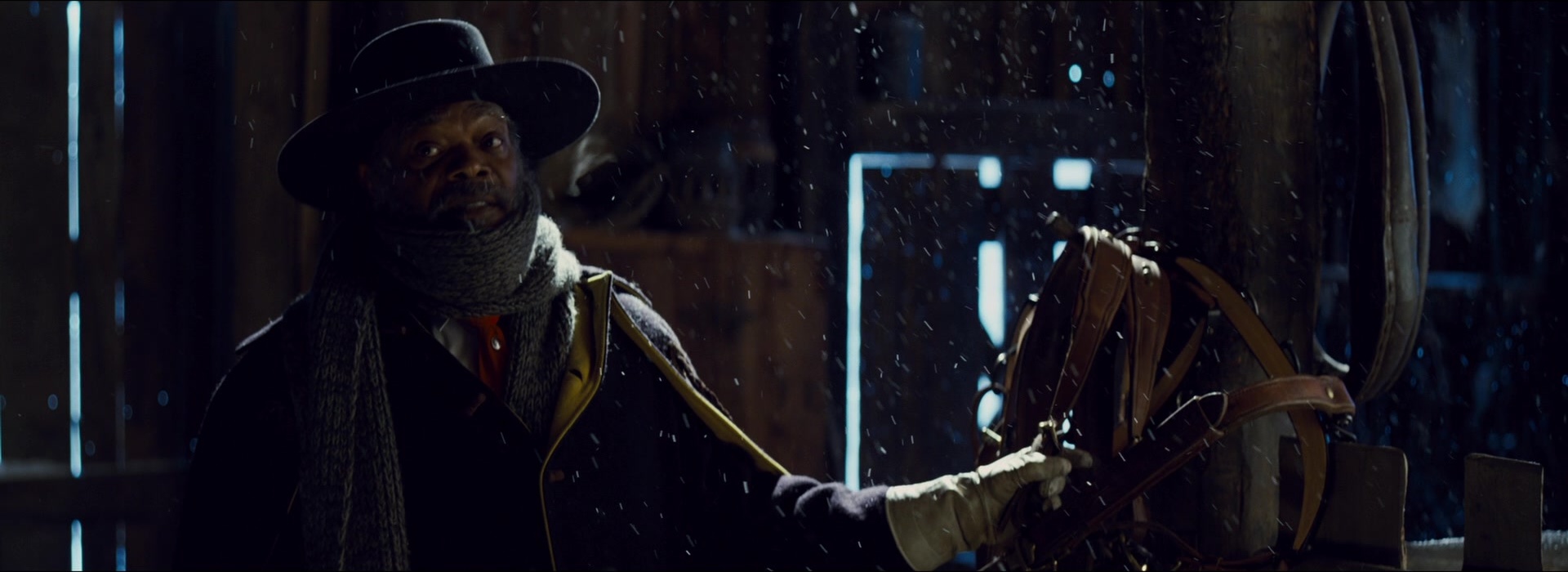 The Hateful Eight (2015), wide, 2.74:1 — film still