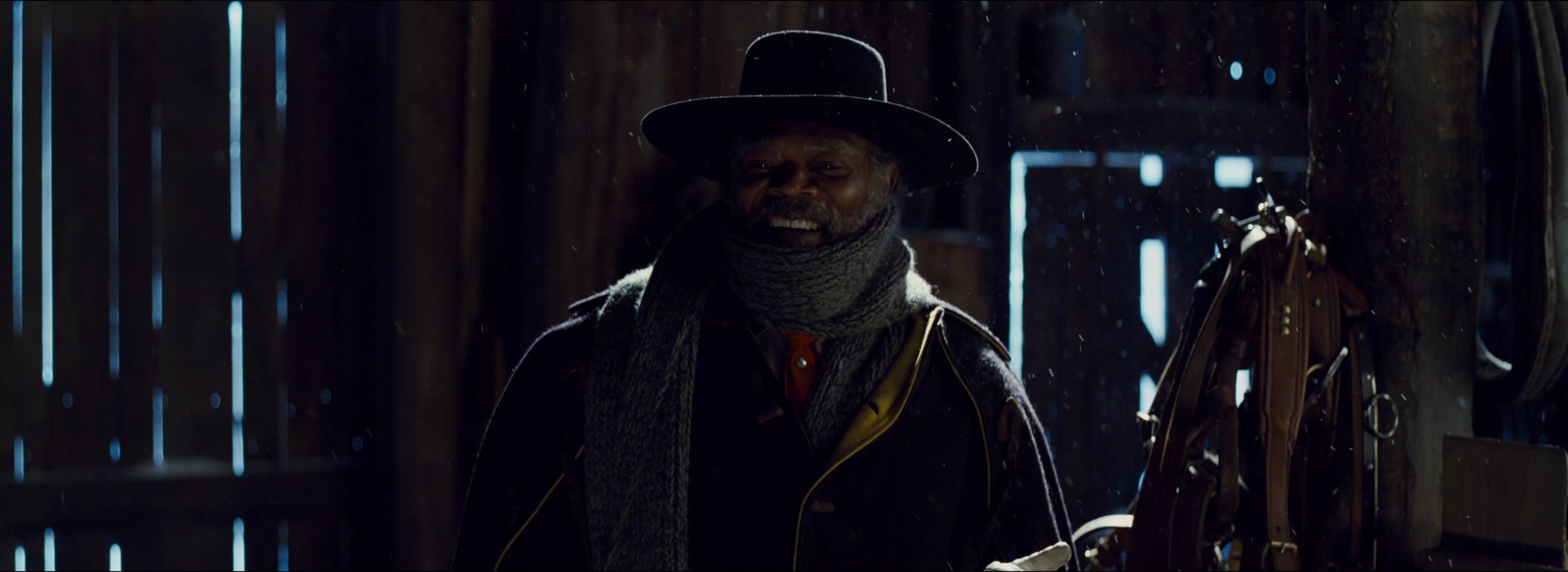 The Hateful Eight (2015), wide, 2.74:1 — film still