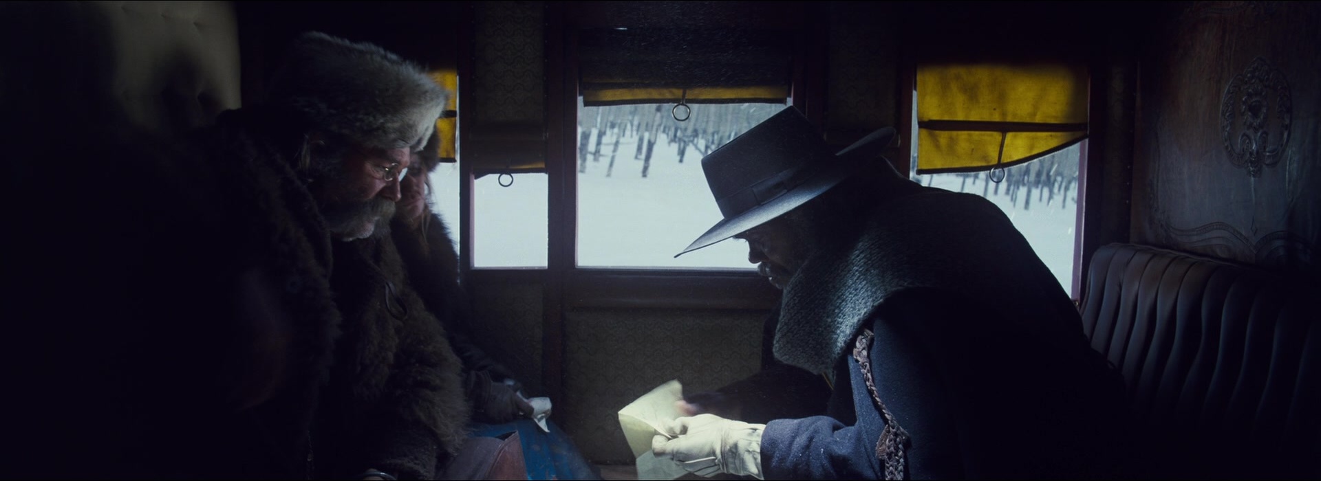 The Hateful Eight (2015), wide, 2.74:1 — film still