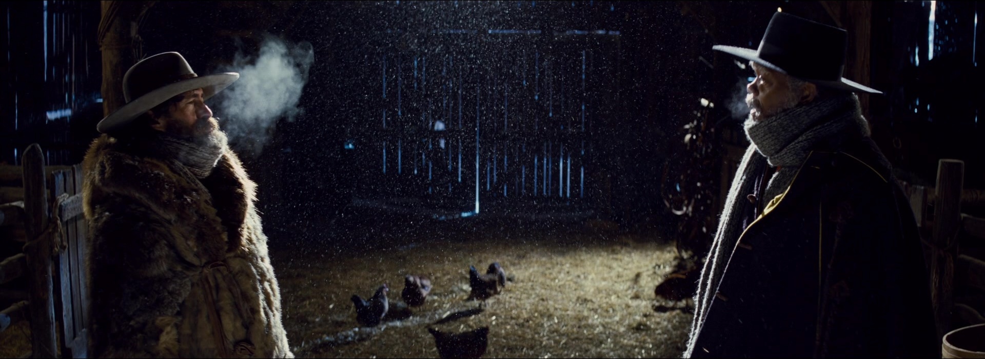 The Hateful Eight (2015), wide, 2.74:1 — film still