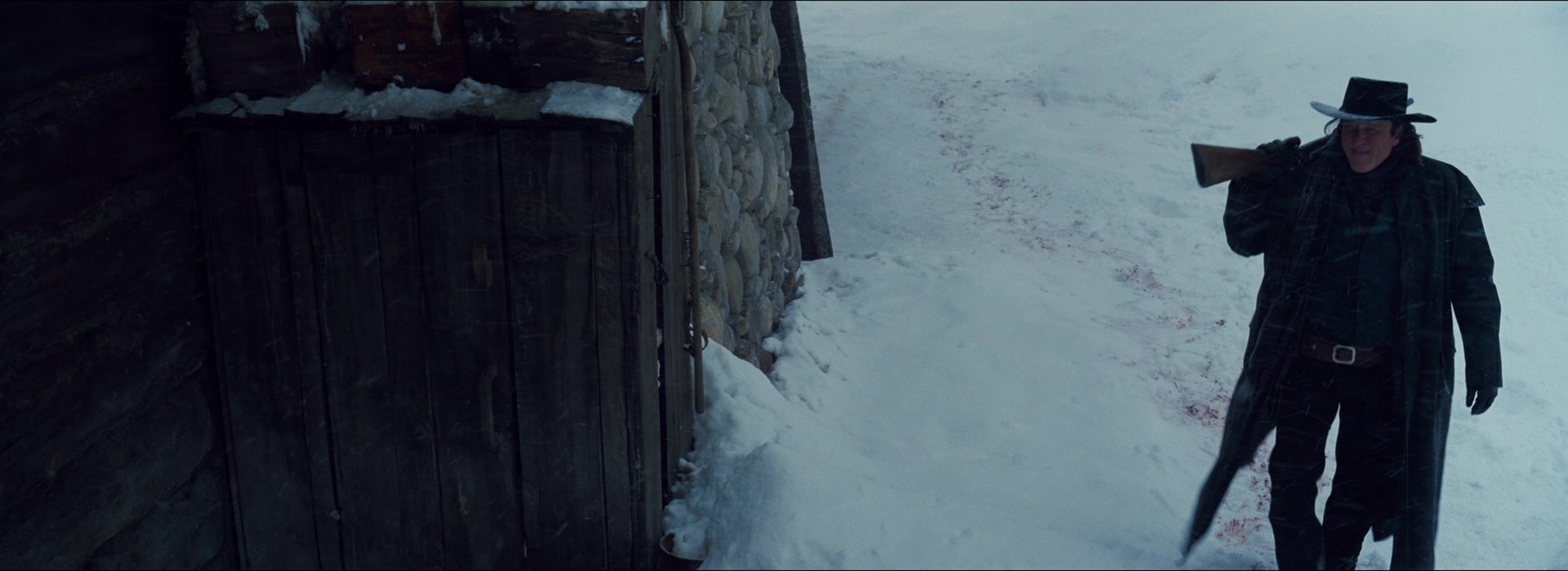 The Hateful Eight (2015), wide, 2.74:1 — film still