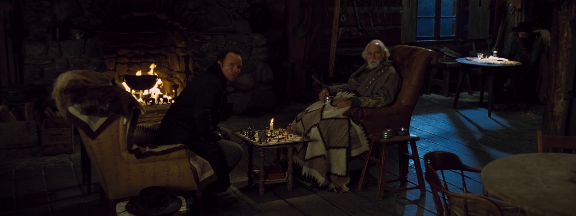 The Hateful Eight (2015), wide, 2.66:1 — film still