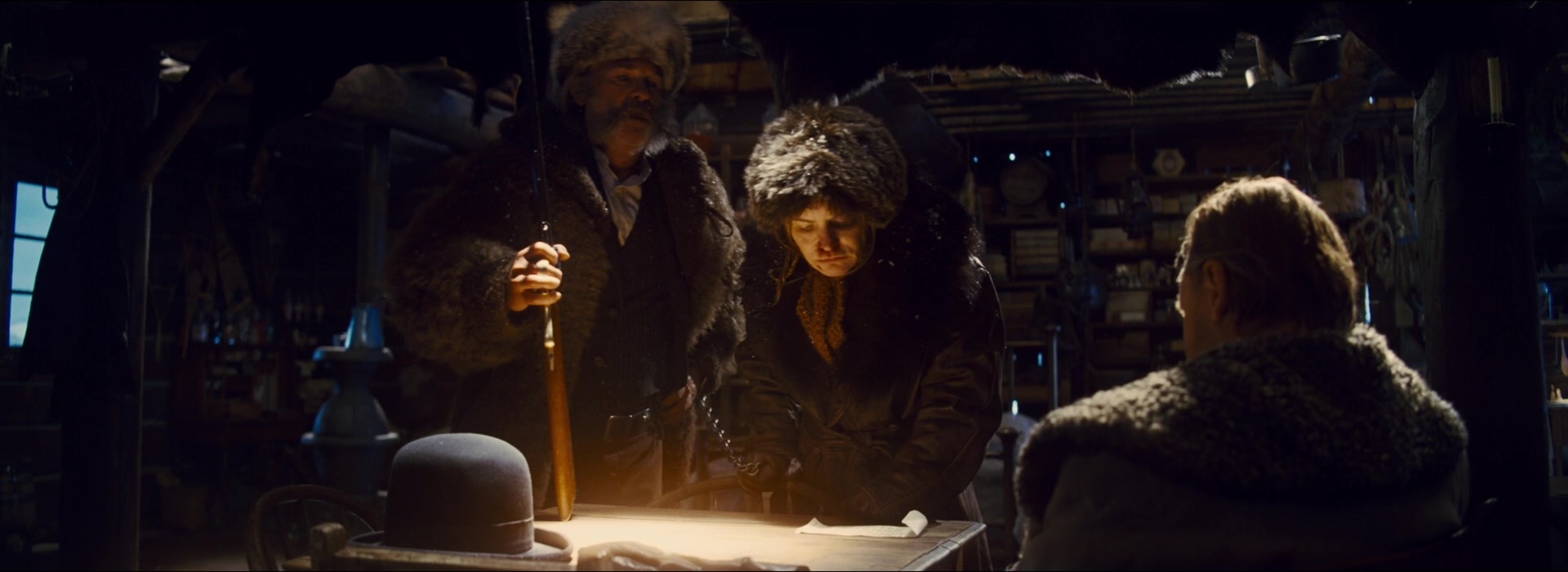 The Hateful Eight (2015), wide, 2.74:1 — film still