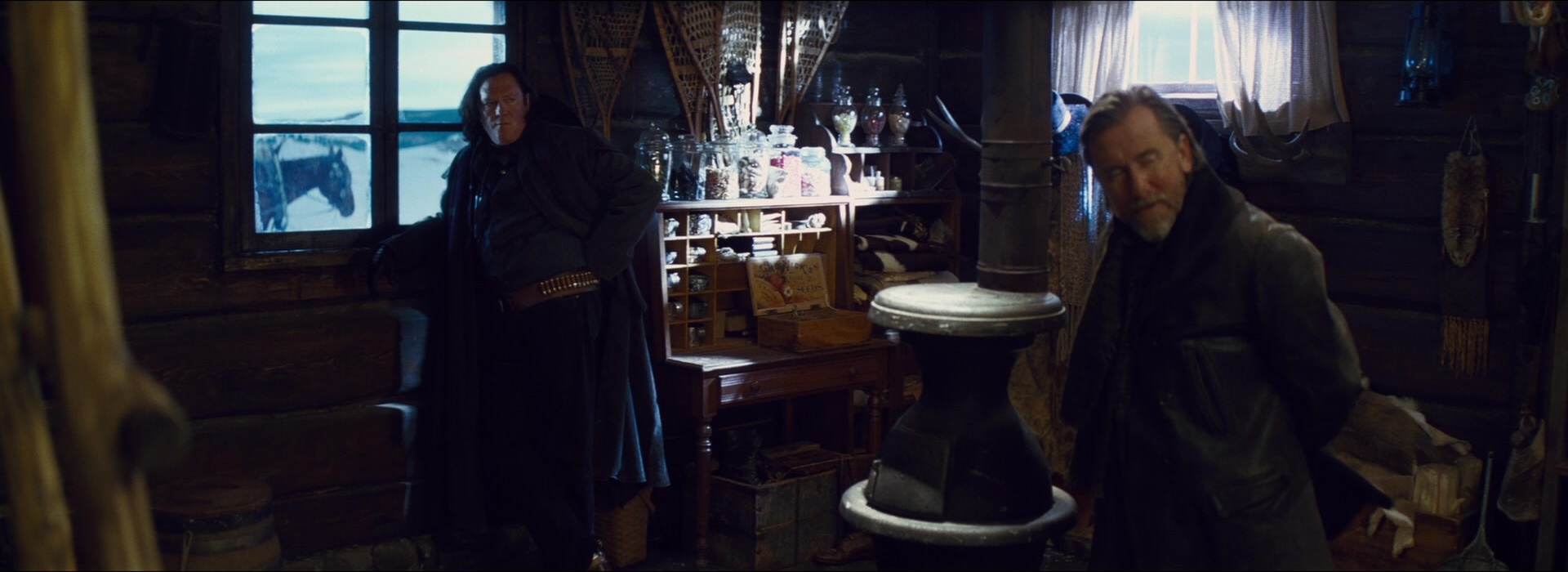 The Hateful Eight (2015), wide, 2.74:1 — film still