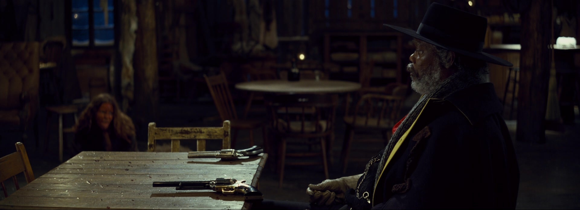 The Hateful Eight (2015), wide, 2.75:1 — film still