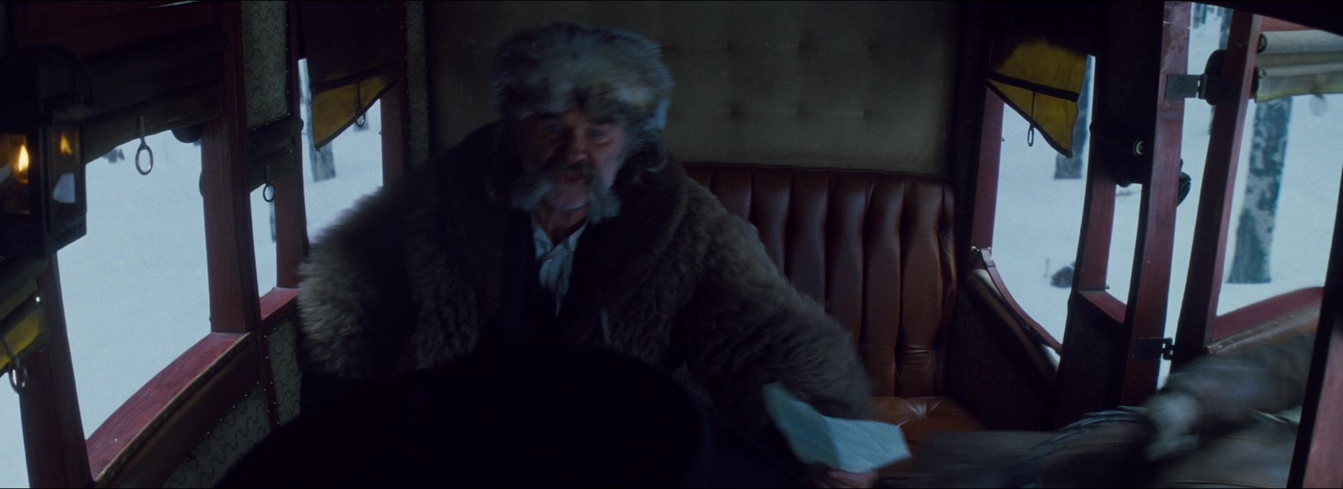 The Hateful Eight (2015), wide, 2.74:1 — film still
