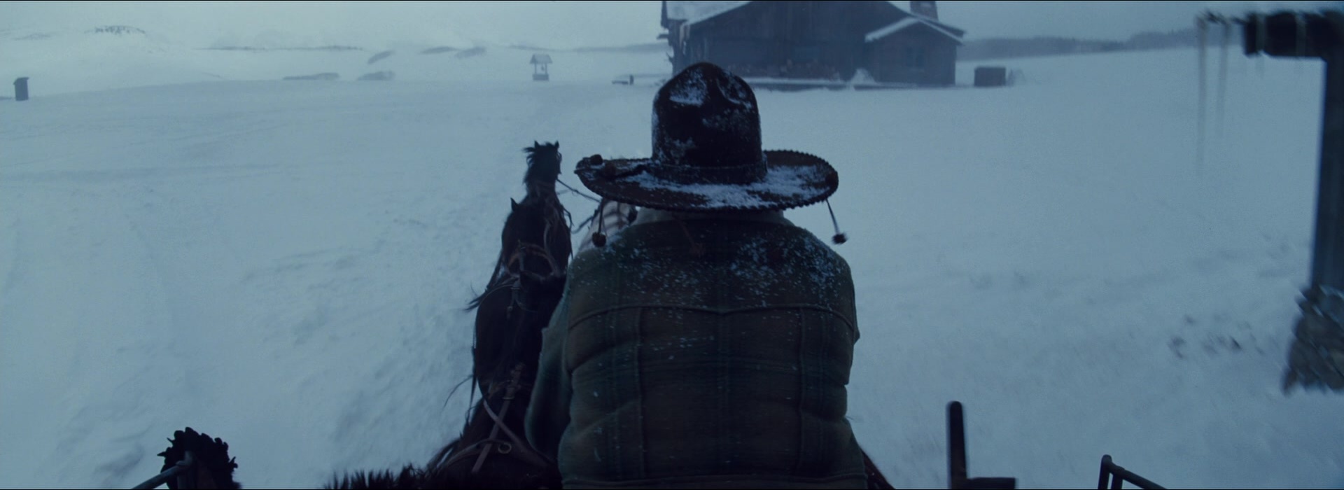 The Hateful Eight (2015), wide, 2.74:1 — film still