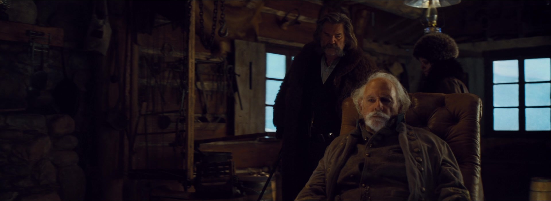The Hateful Eight (2015), wide, 2.74:1 — film still