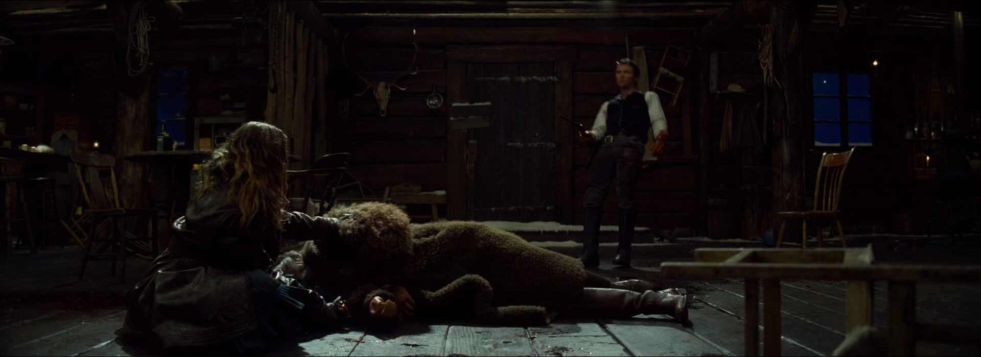 The Hateful Eight (2015), wide, 2.74:1 — film still