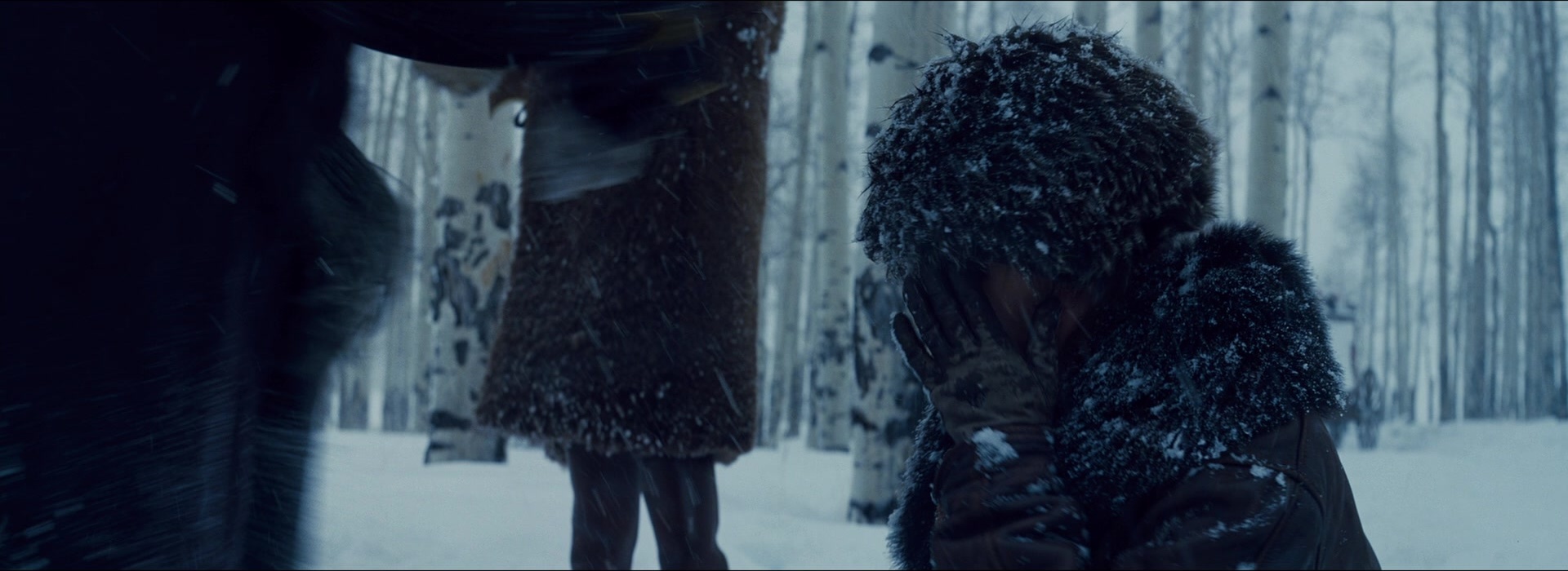 The Hateful Eight (2015), wide, 2.74:1 — film still