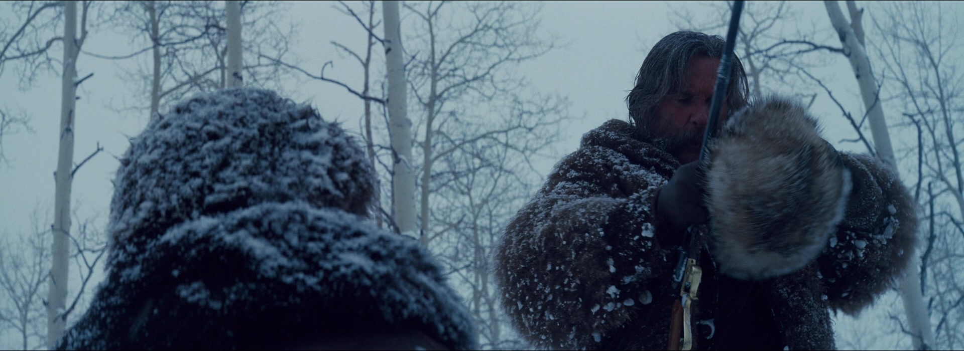 The Hateful Eight (2015), wide, 2.74:1 — film still