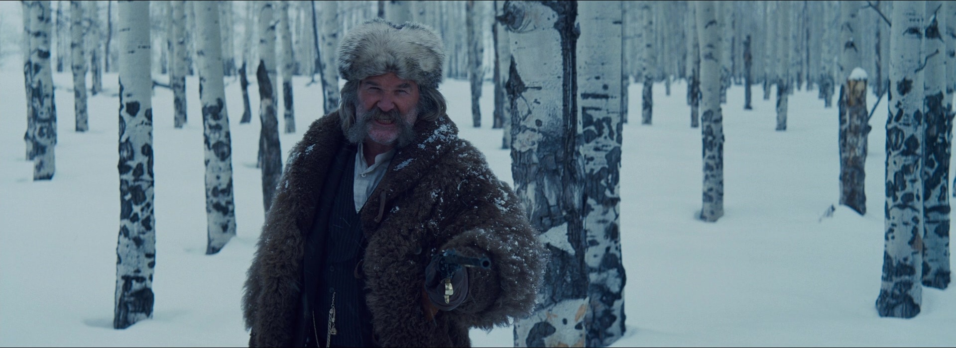 The Hateful Eight (2015), wide, 2.74:1 — film still
