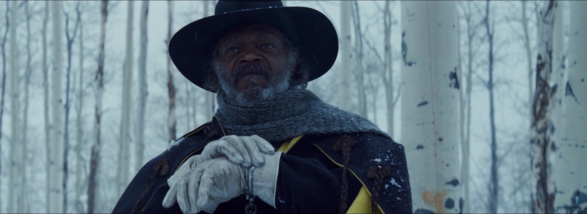 The Hateful Eight (2015), wide, 2.74:1 — film still