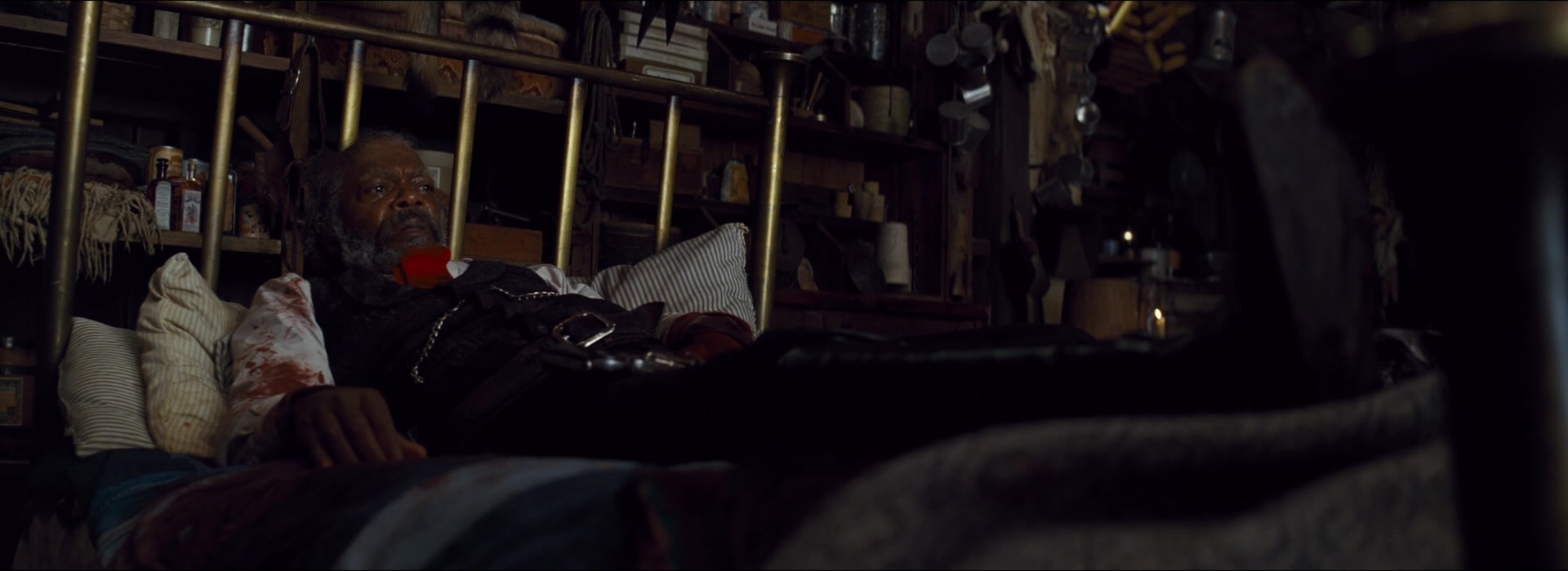 The Hateful Eight (2015), wide, 2.74:1 — film still