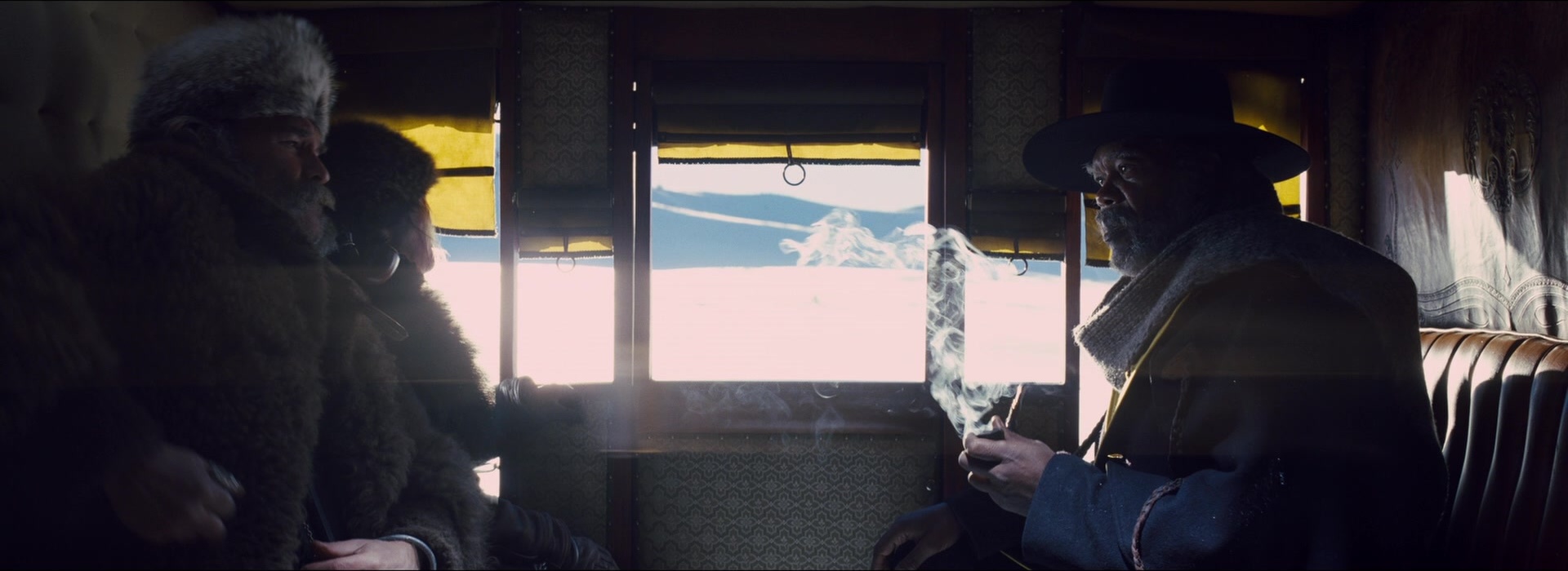 The Hateful Eight (2015), wide, 2.74:1 — film still