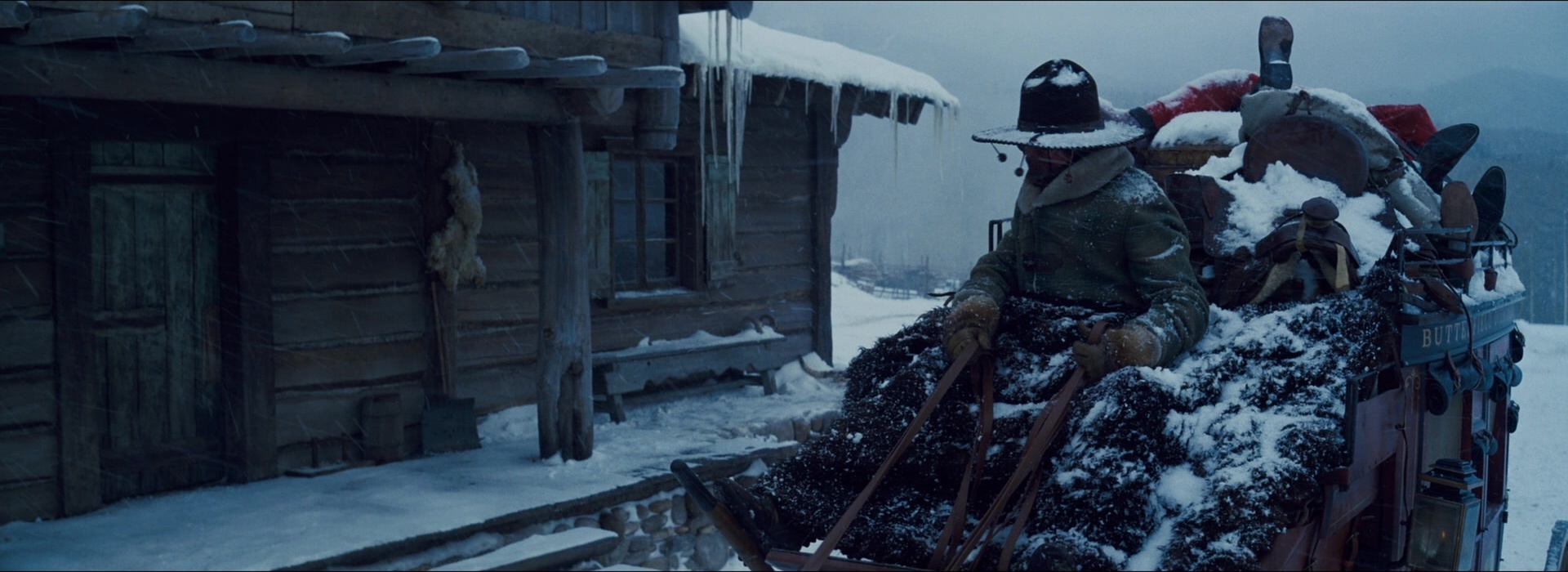 The Hateful Eight (2015), wide, 2.74:1 — film still