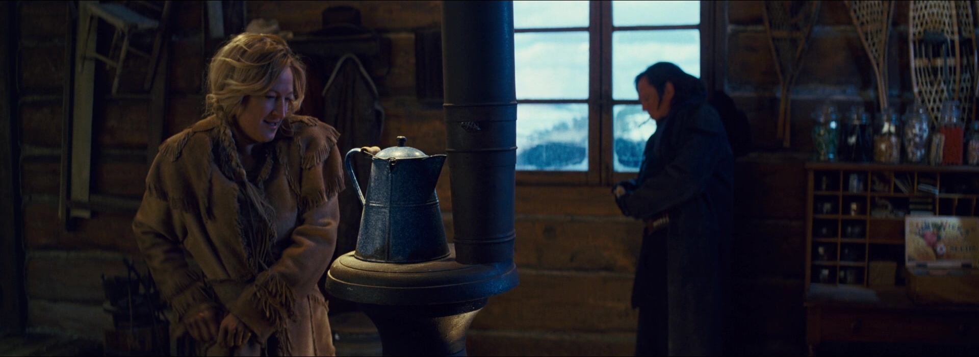 The Hateful Eight (2015), wide, 2.74:1 — film still