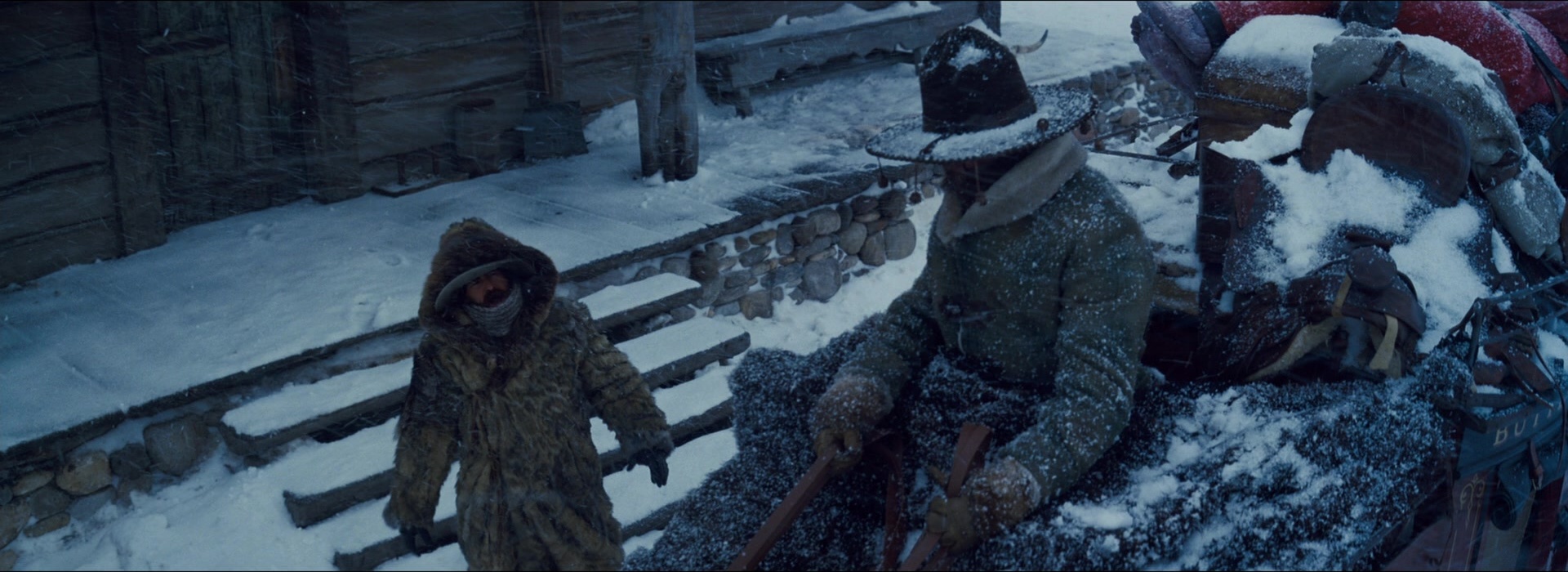 The Hateful Eight (2015), wide, 2.74:1 — film still