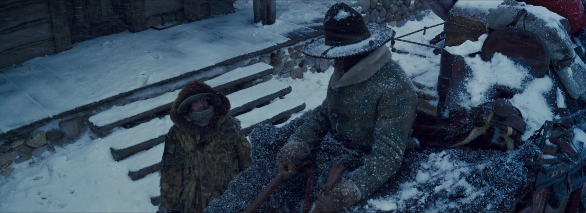 The Hateful Eight (2015), wide, 2.74:1 — film still
