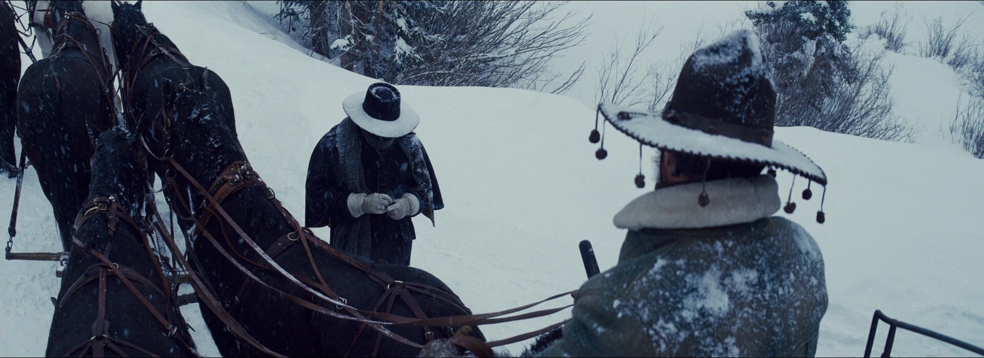 The Hateful Eight (2015), unknown, 2.74:1 — film still