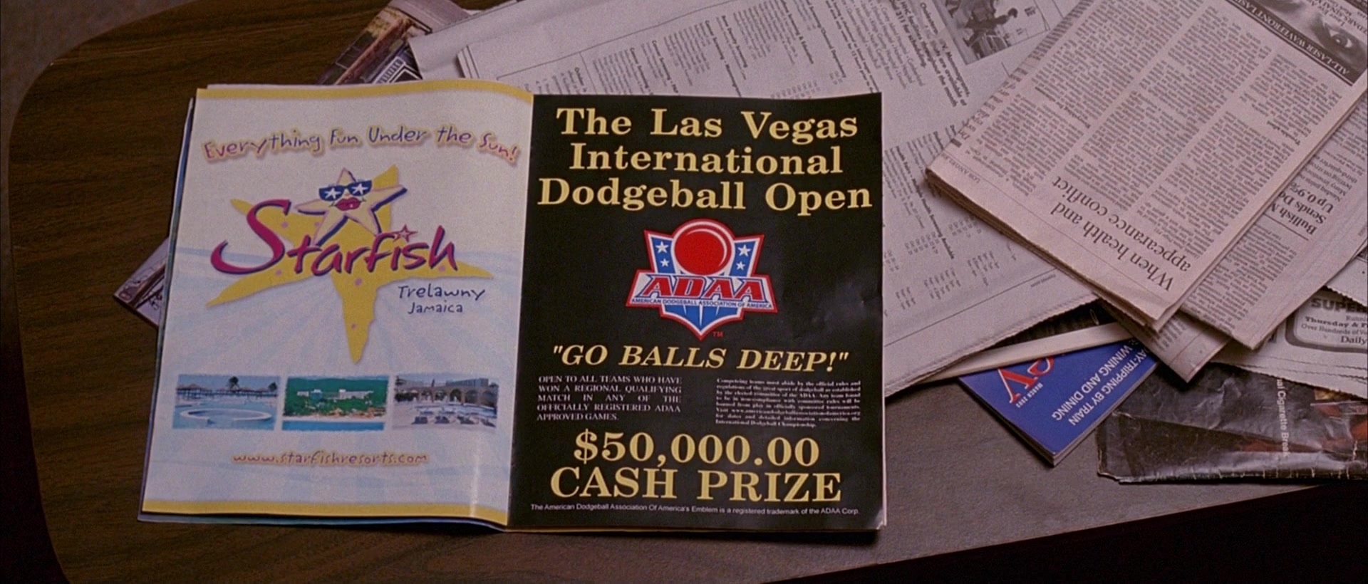 Dodgeball: A True Underdog Story (2004), wide, 2.34:1 — film still